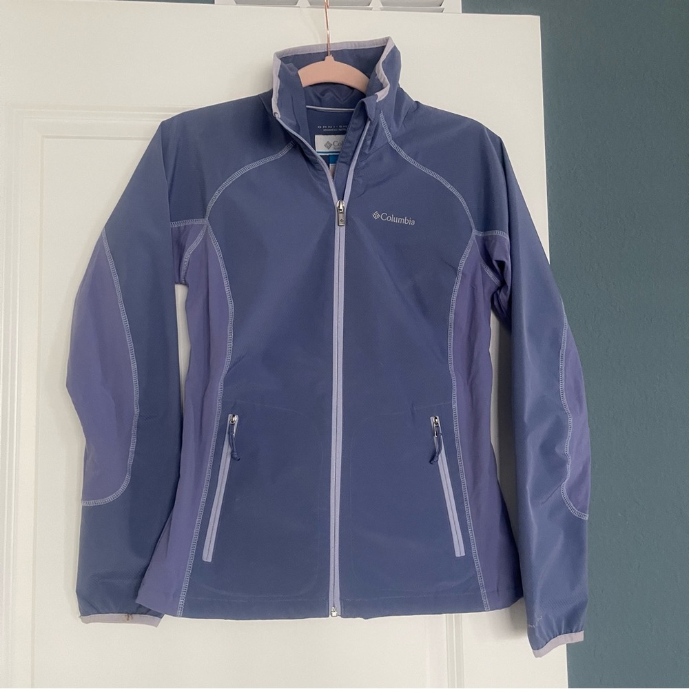 Light Purple Columbia Rain Jacket